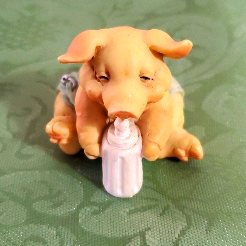 🐖Vintage Ganz Pigsville Wee Little Baby 1992